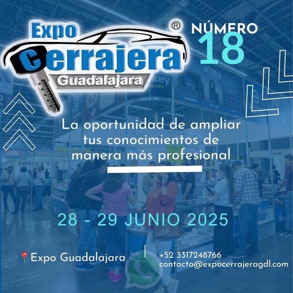  expccerrajera gdl 2025 edicion 18 flyer